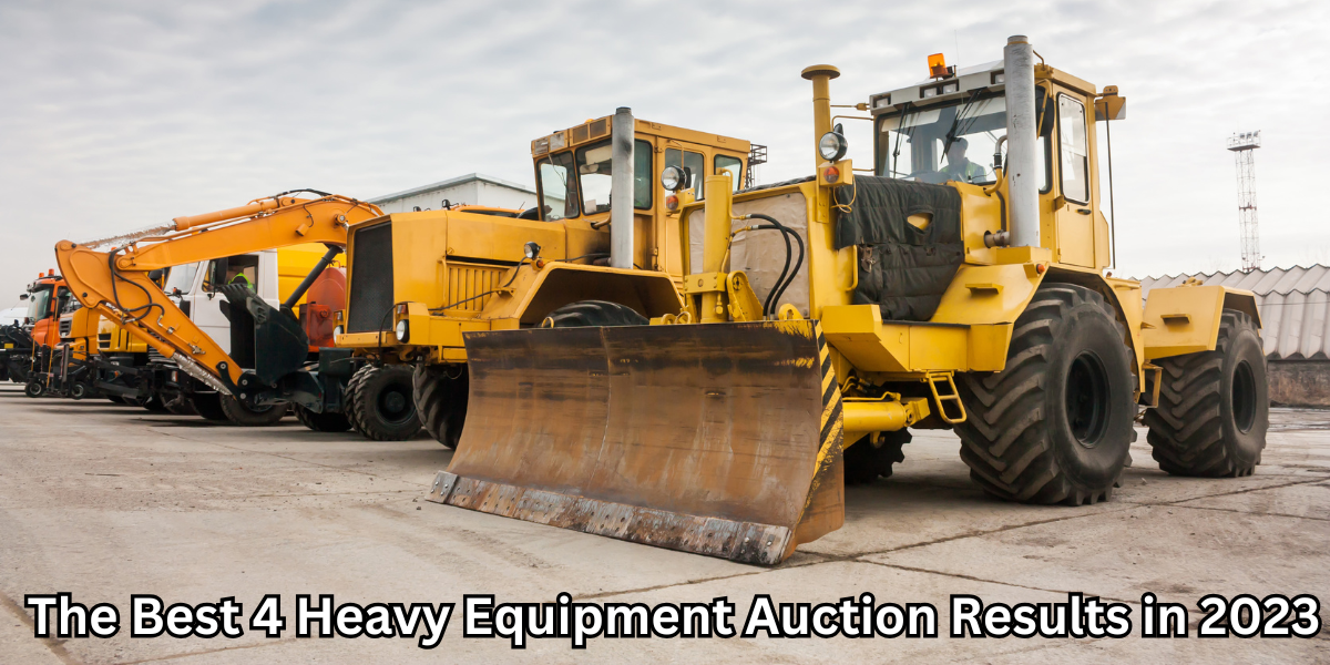 The Best 4 Heavy Equipment Auction Results in 2023